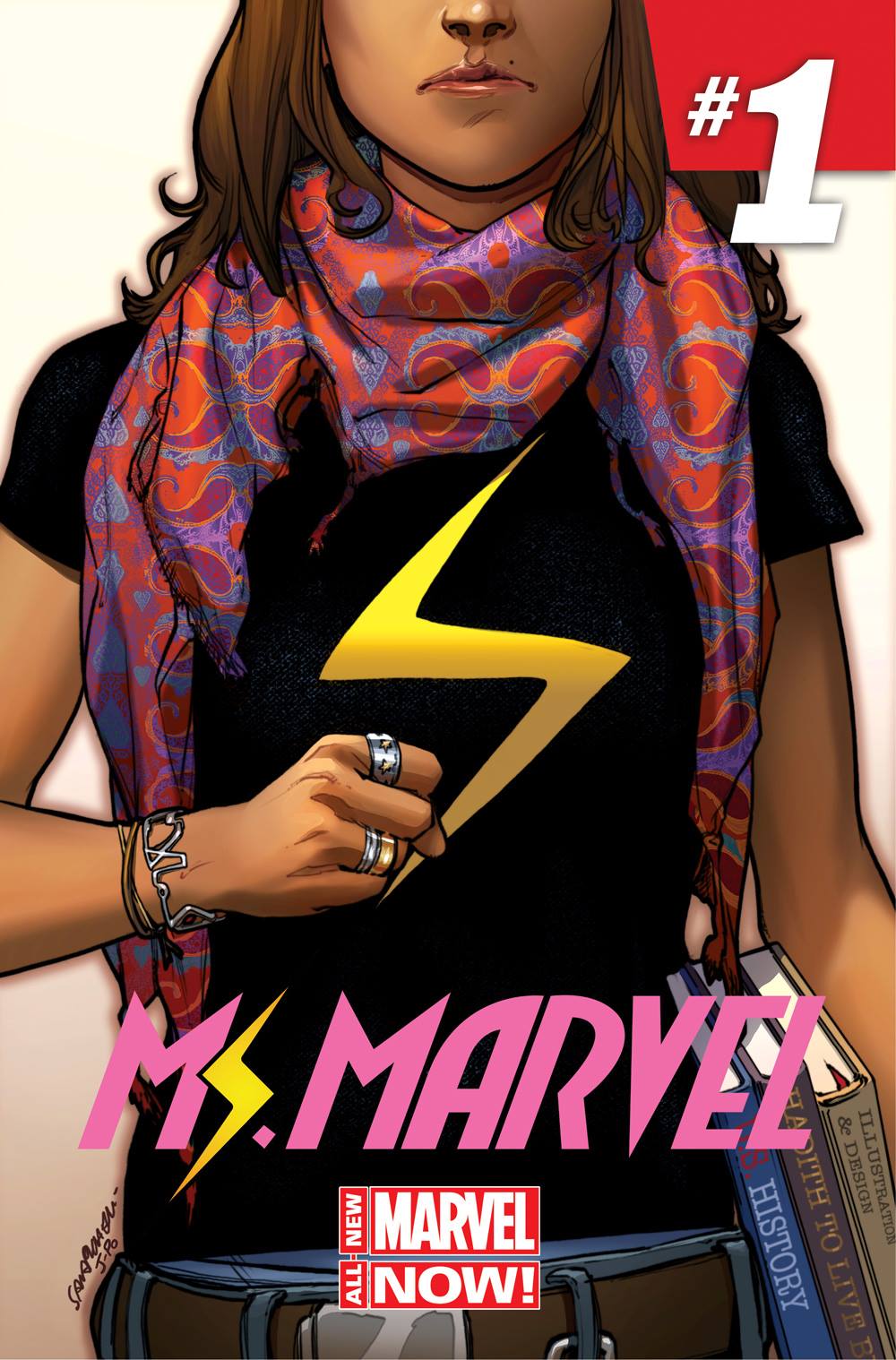 Ms. Marvel (2014) #1 cover